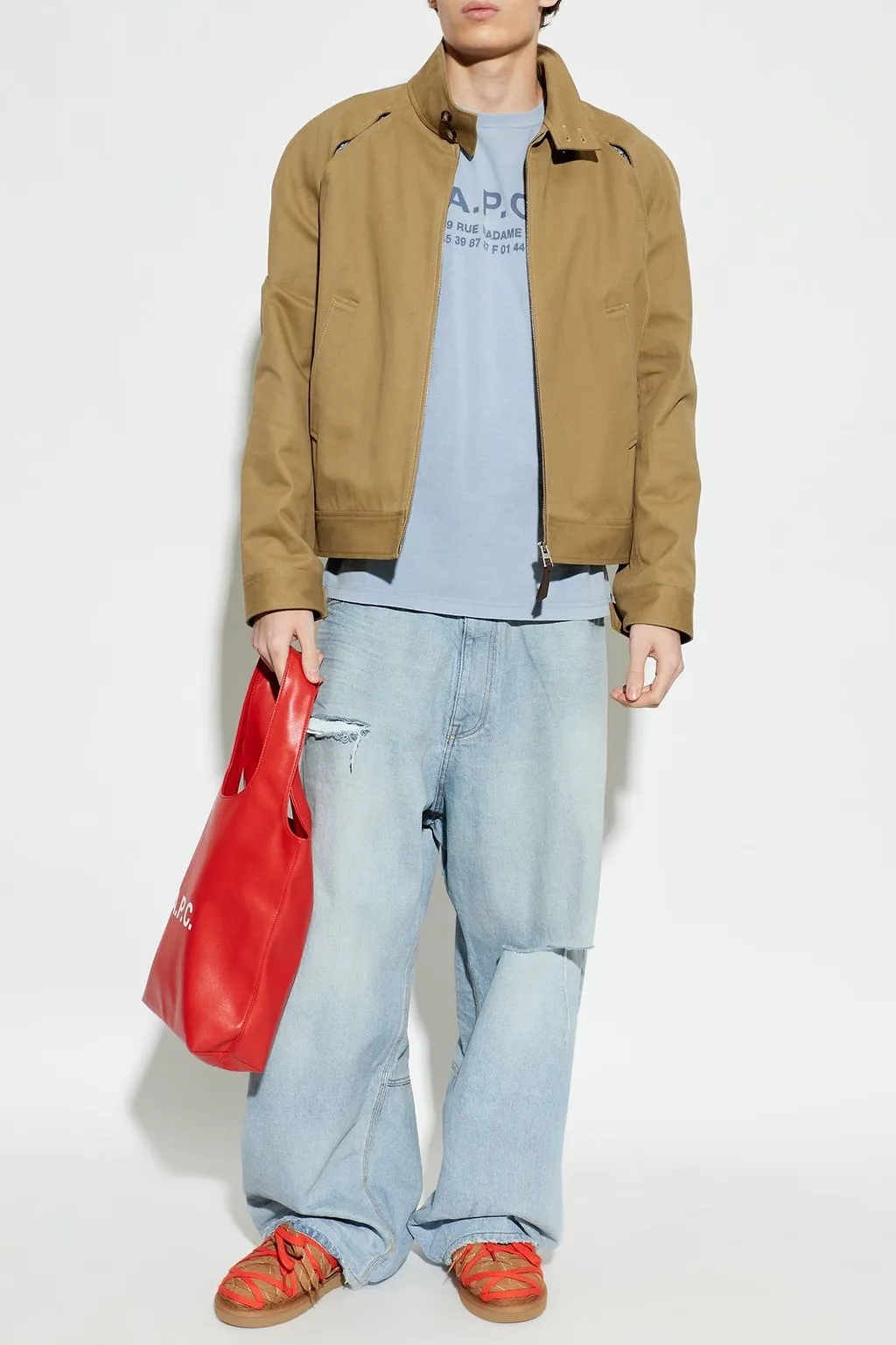 A.P.C. Logo Printed T-Shirt
