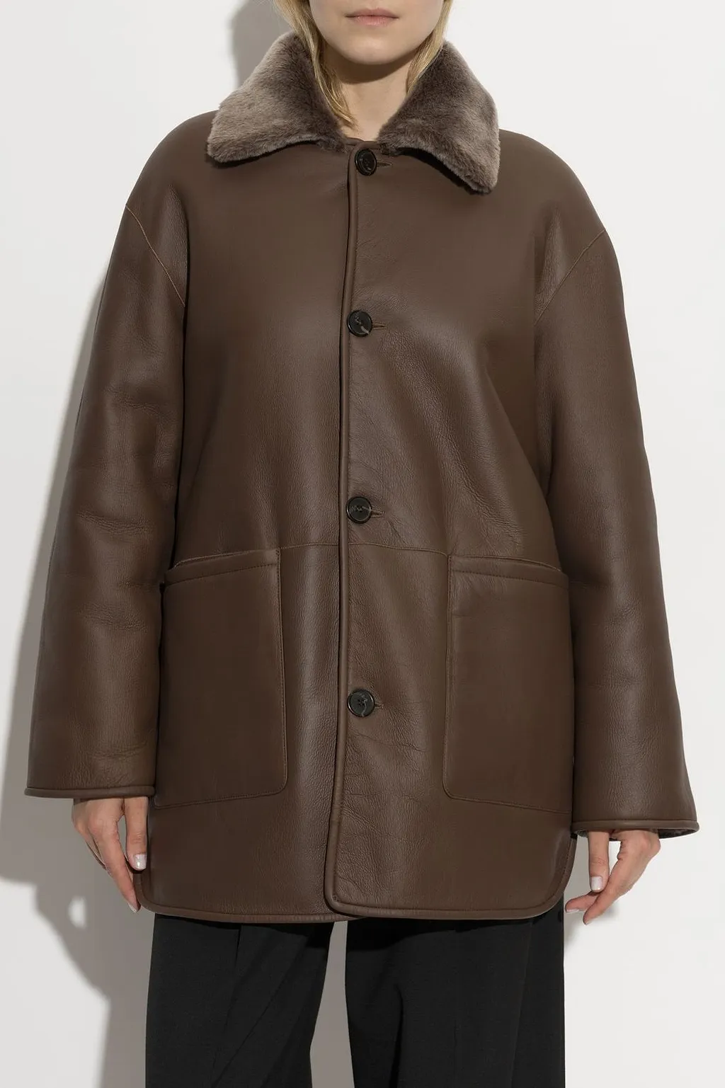 Nicola Reversible Shearling Coat