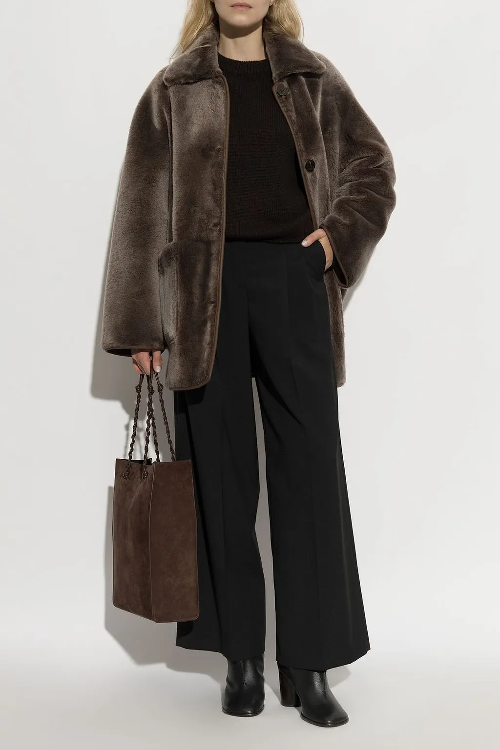 Nicola Reversible Shearling Coat