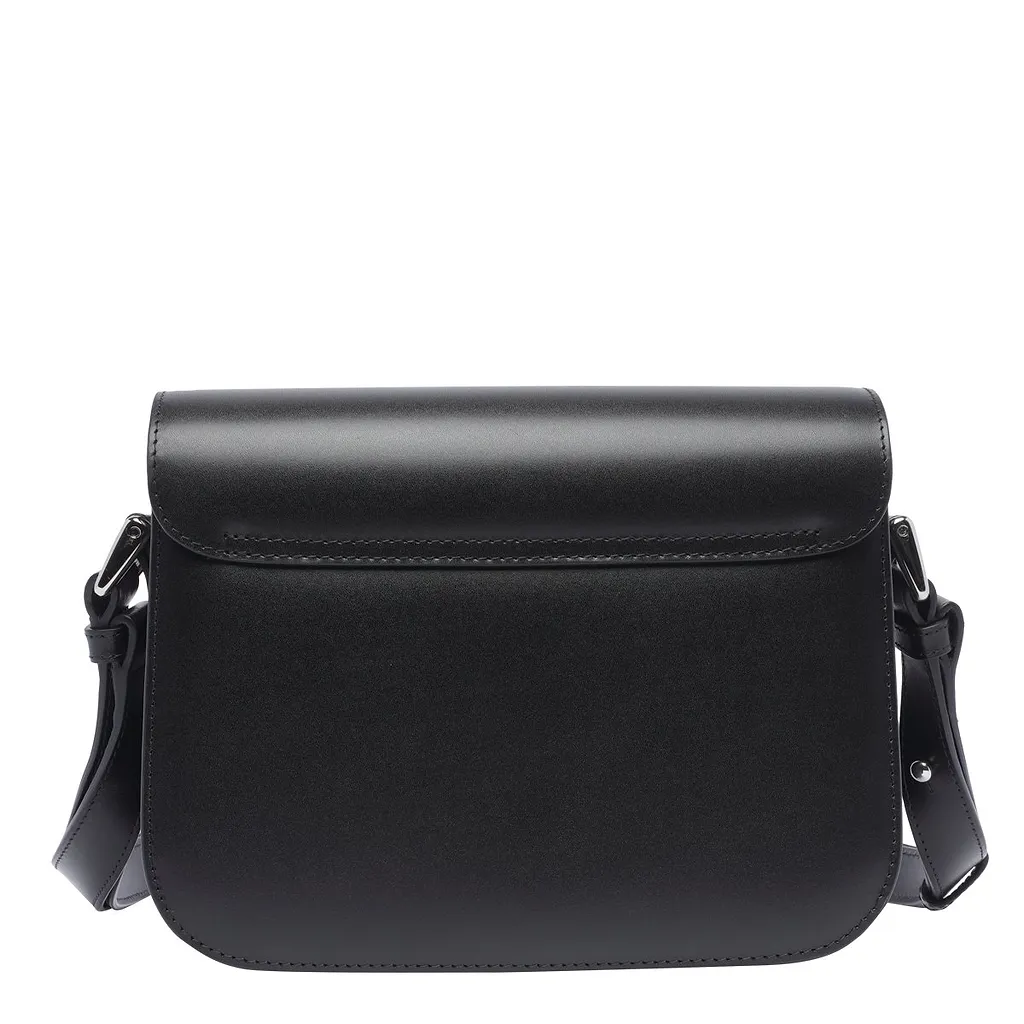 A.P.C. Logo Printed Foldover Top Crossbody Bag