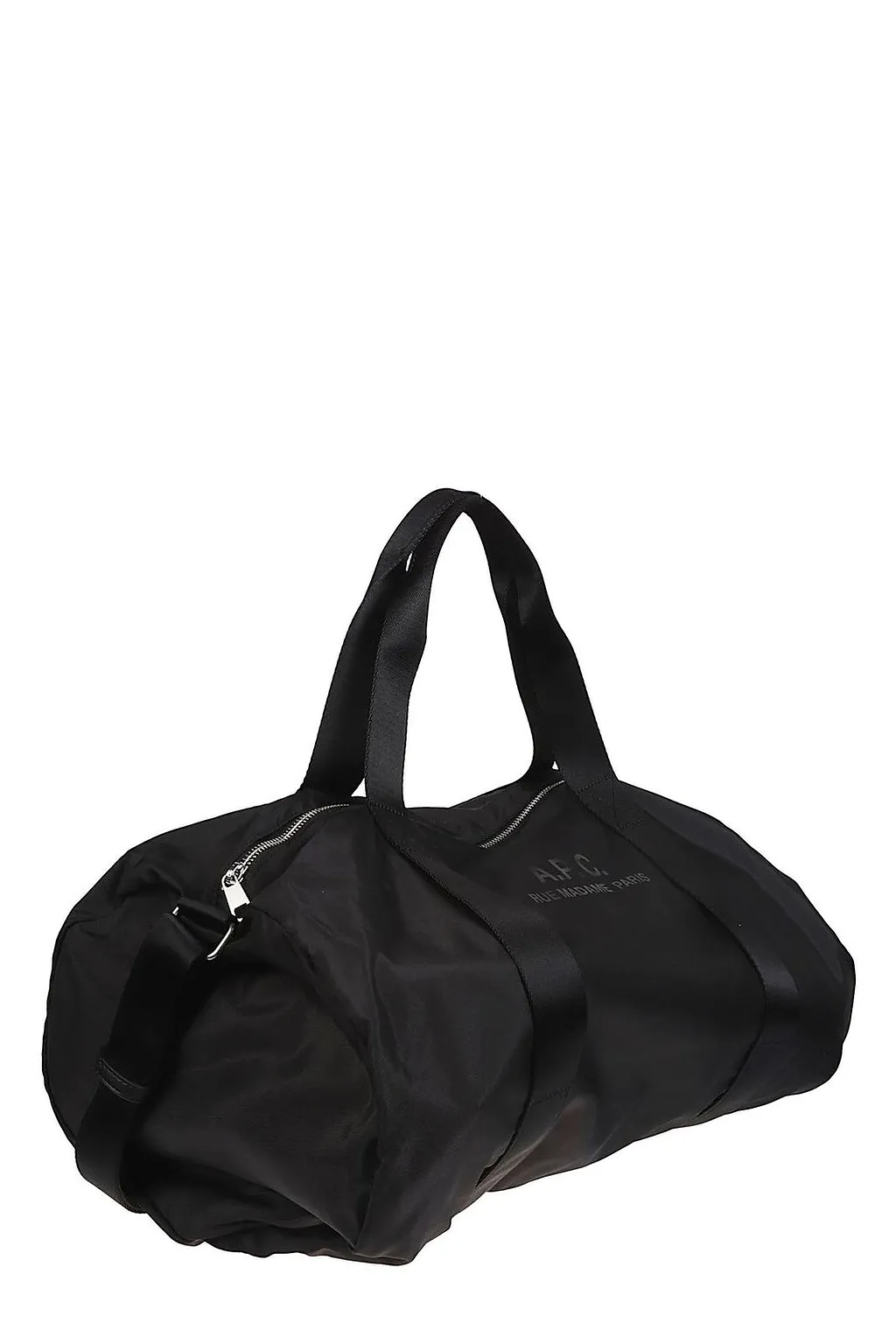 A.P.C. Logo Printed Zip-Up Gym Bag