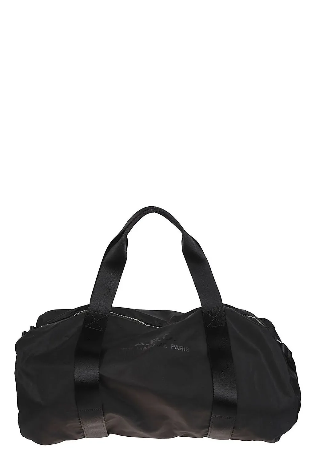 A.P.C. Logo Printed Zip-Up Gym Bag