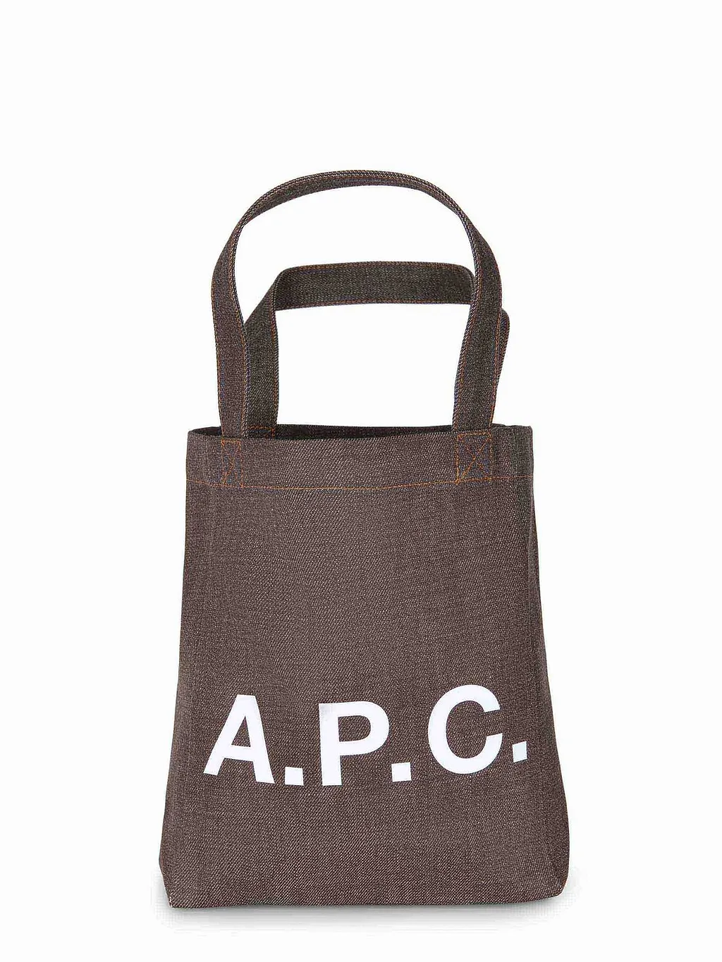 A.P.C. Logo Top Handle Tote Bag