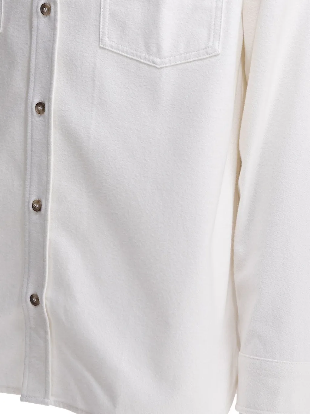 A.P.C. Long-Sleeved Buttoned Overshirt