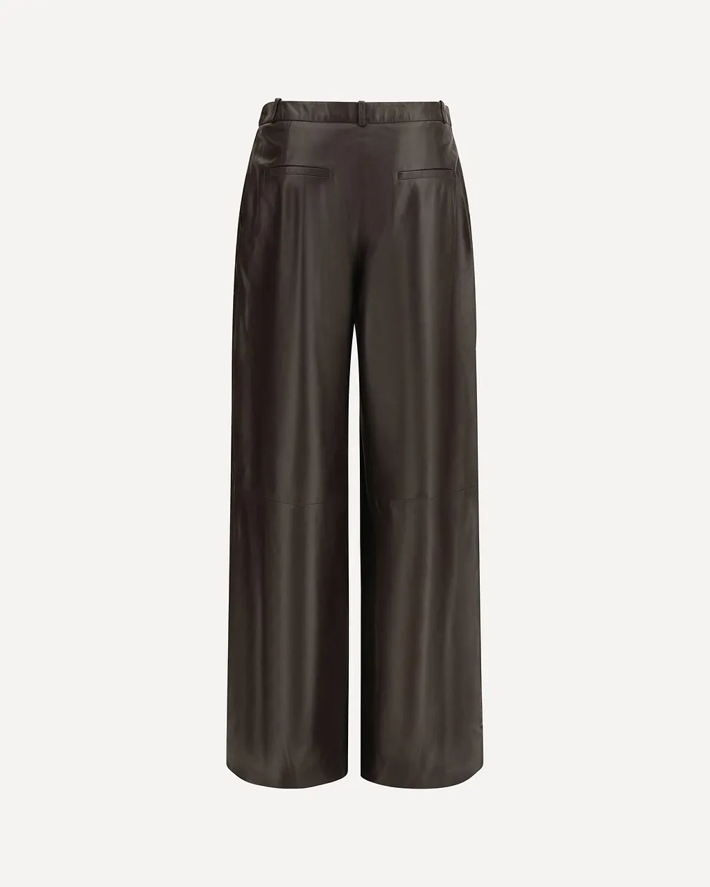Arma Wide-Leg Leather Pants