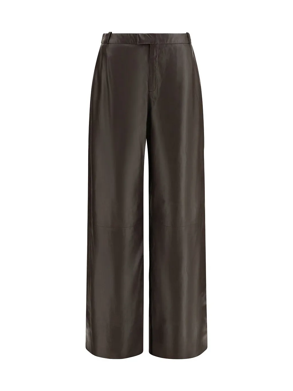 Arma Wide-Leg Leather Pants