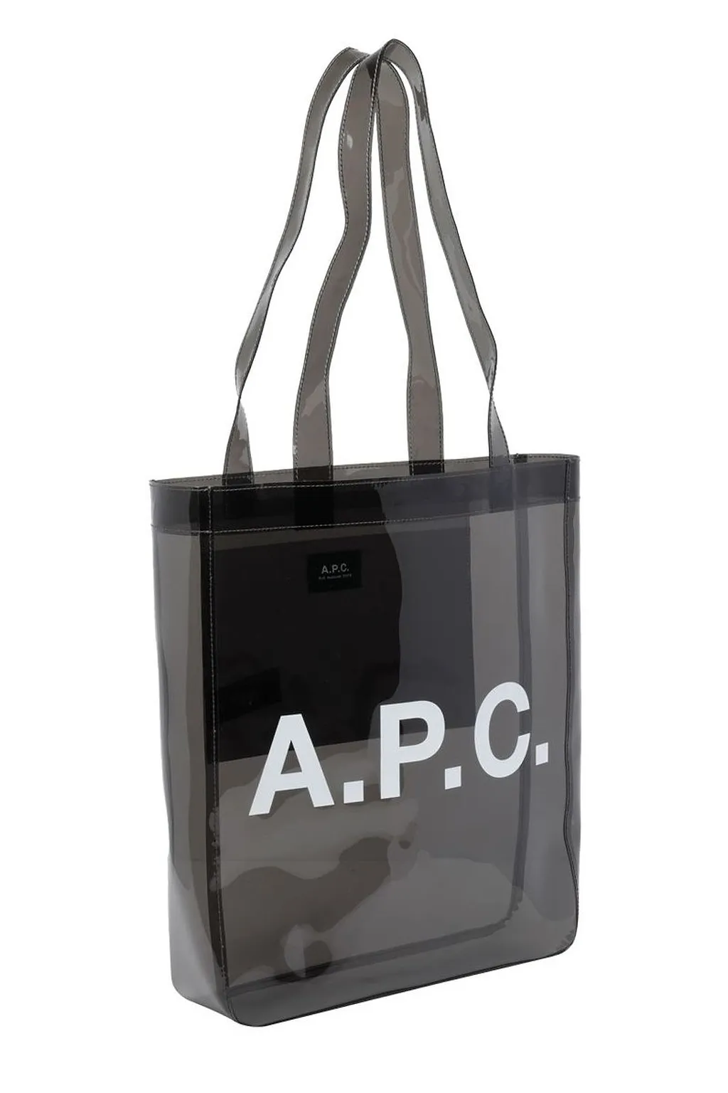 A.P.C. Lou Logo Printed Tote Bag