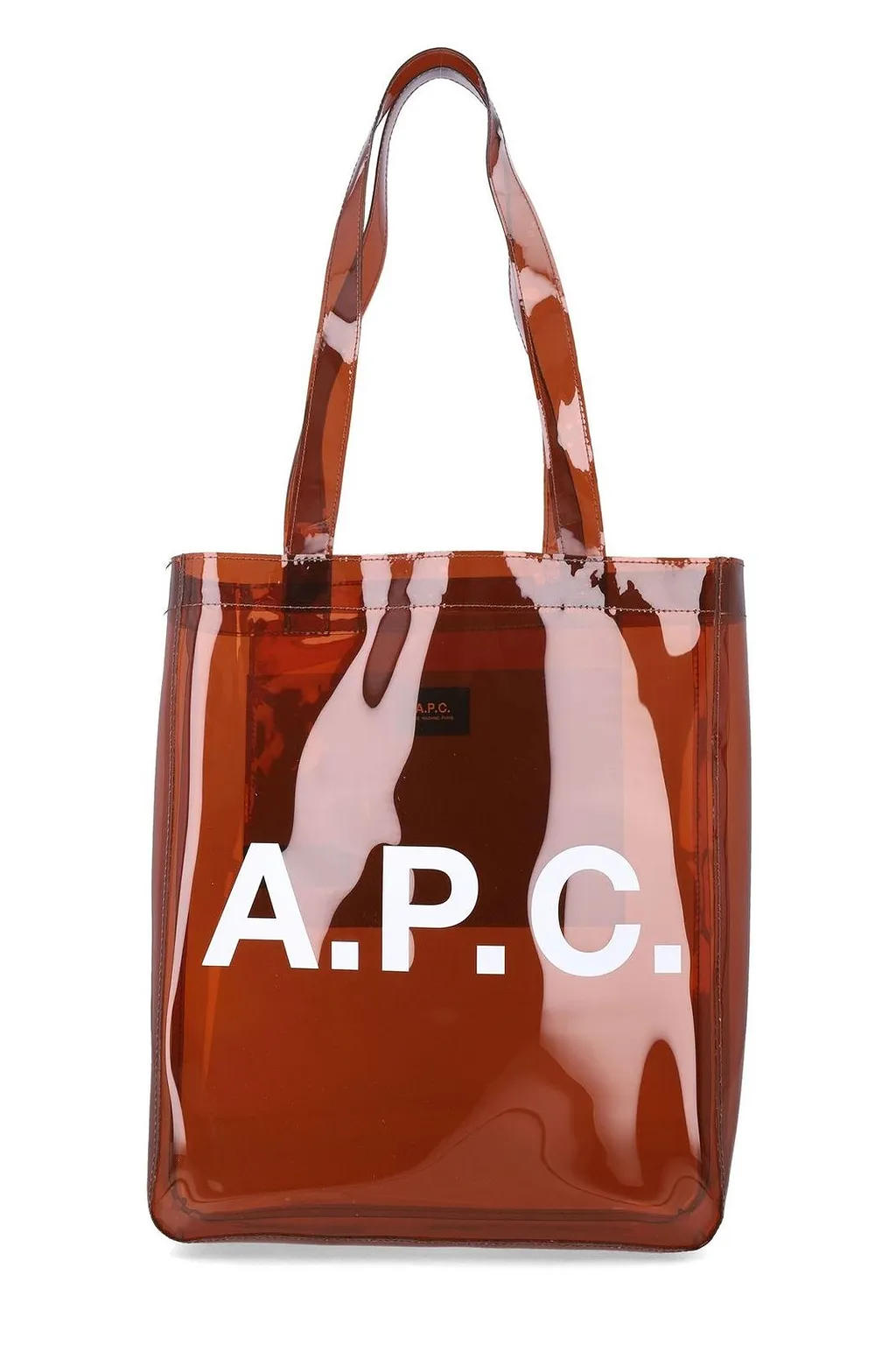 A.P.C. Lou Logo Printed Tote Bag