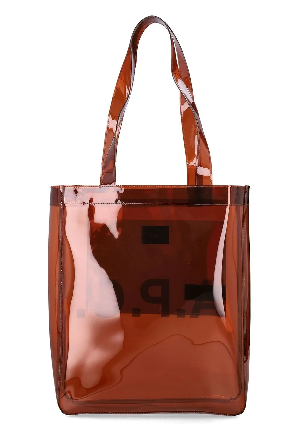 A.P.C. Lou Logo Printed Tote Bag
