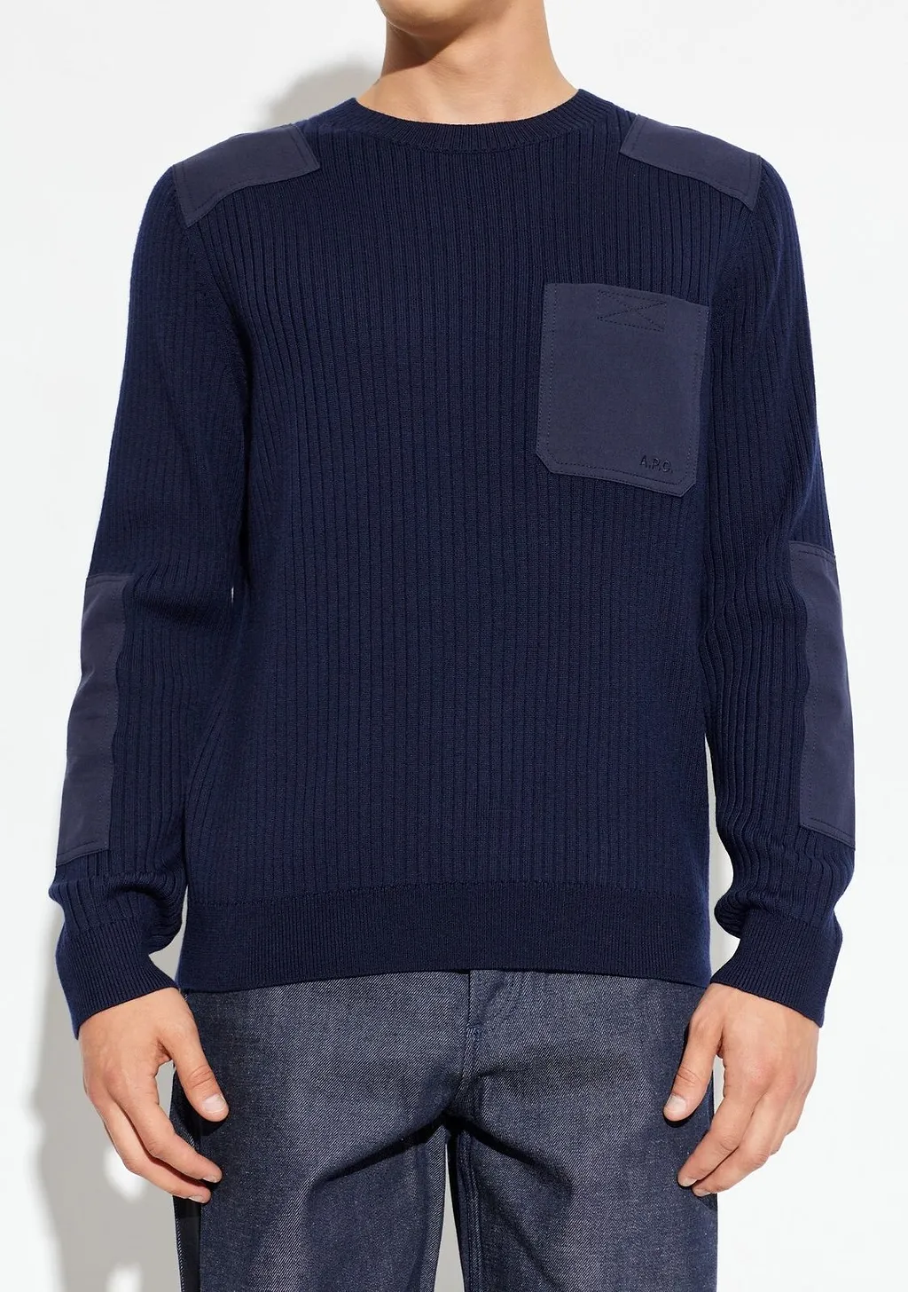 A.P.C. Mallarme Crewneck Knitted Jumper