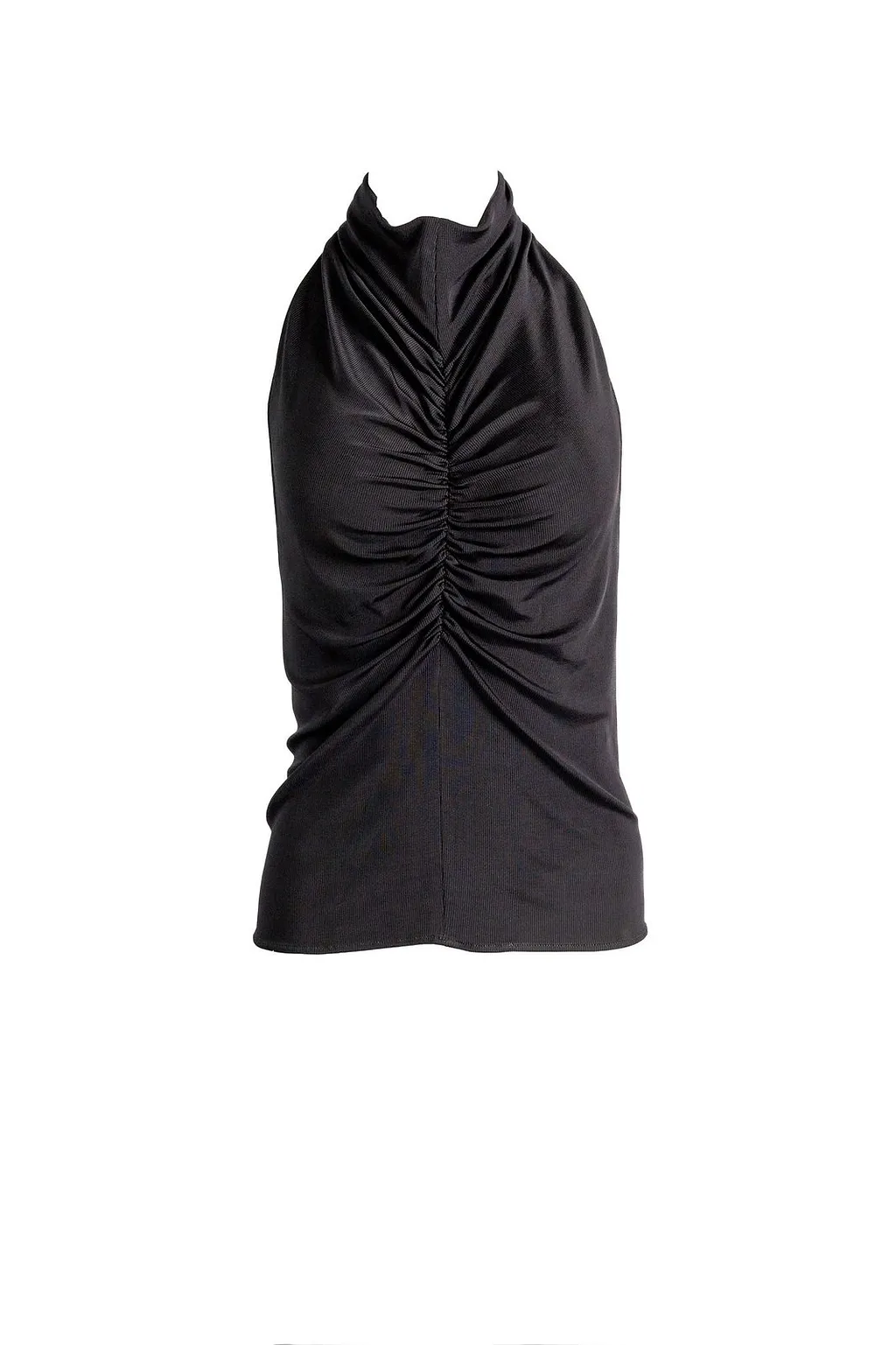 Atlein Ruched Halterneck Top