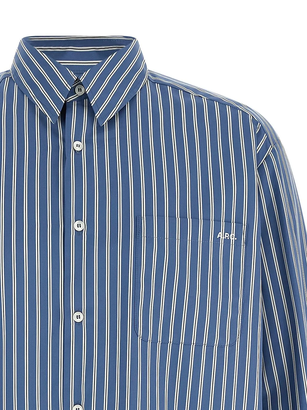 A.P.C. Malo Striped Shirt