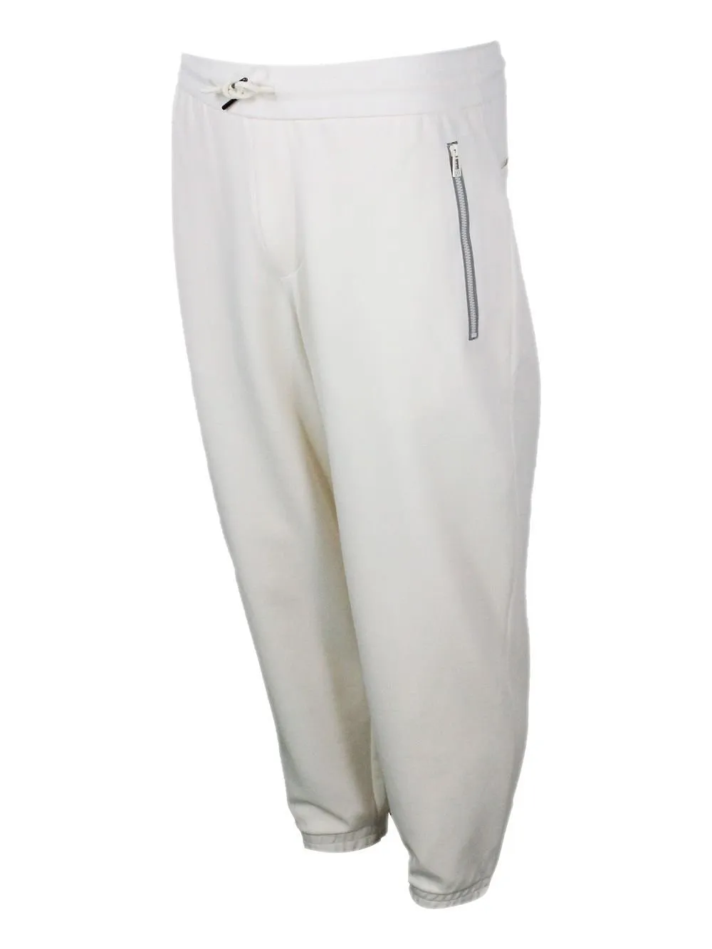 Armani Exchange Elasticated Waistband Drawstring Trousers