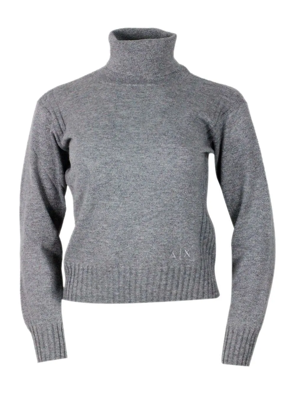 Armani Exchange Long Sleeve Highneck Jumper