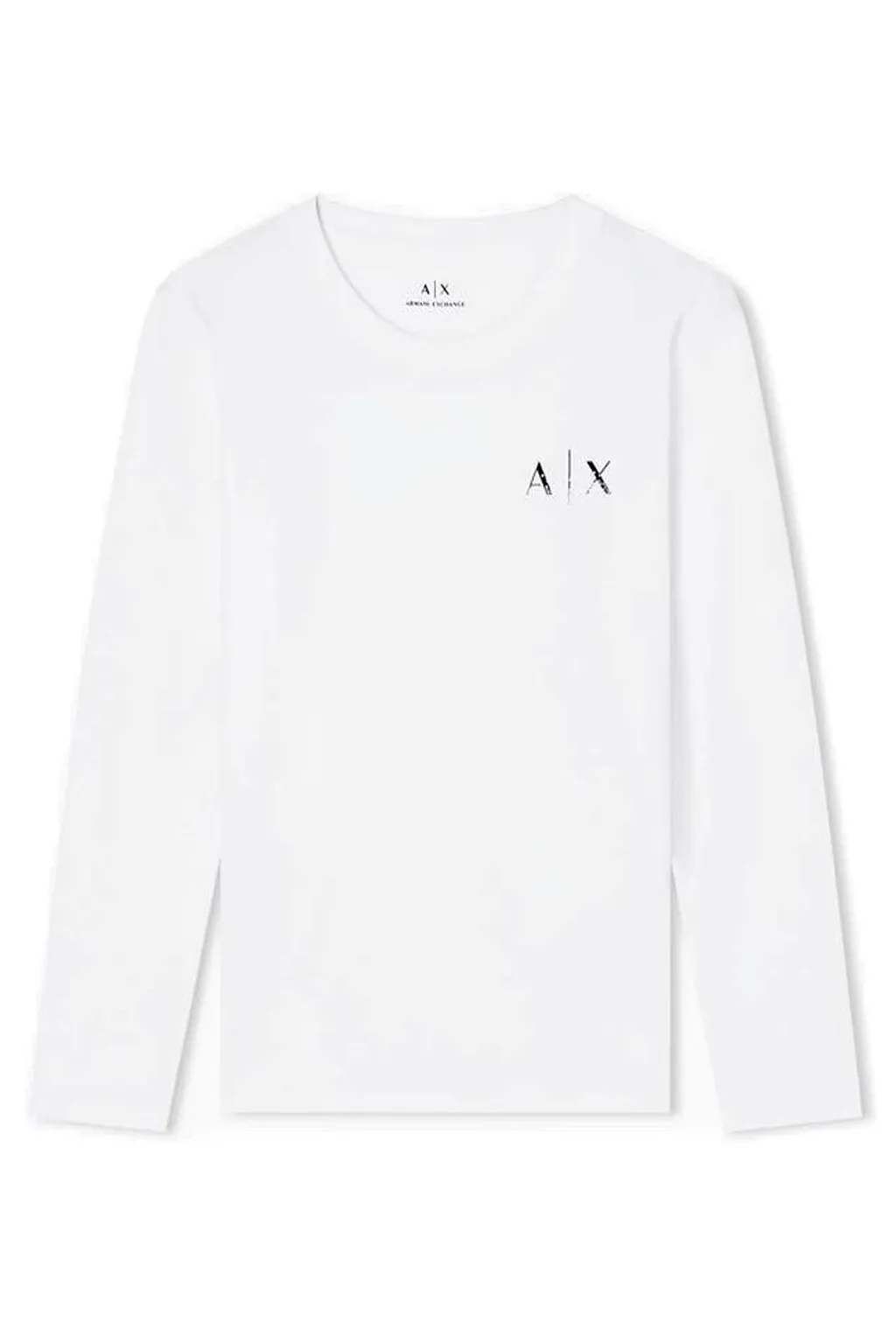 Armani Exchange Long-Sleeved Crewneck T-Shirt