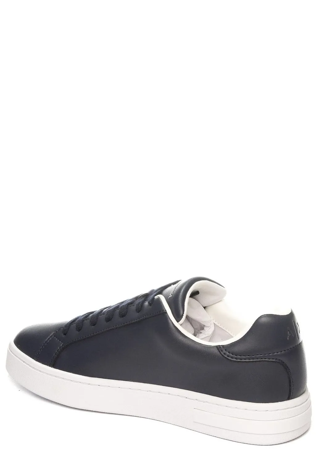 Armani Exchange Low-Top Lace-Up Sneakers