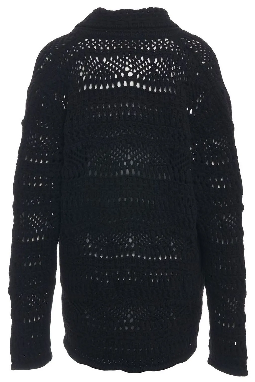Atomofactory Crochet Knitted Cardigan