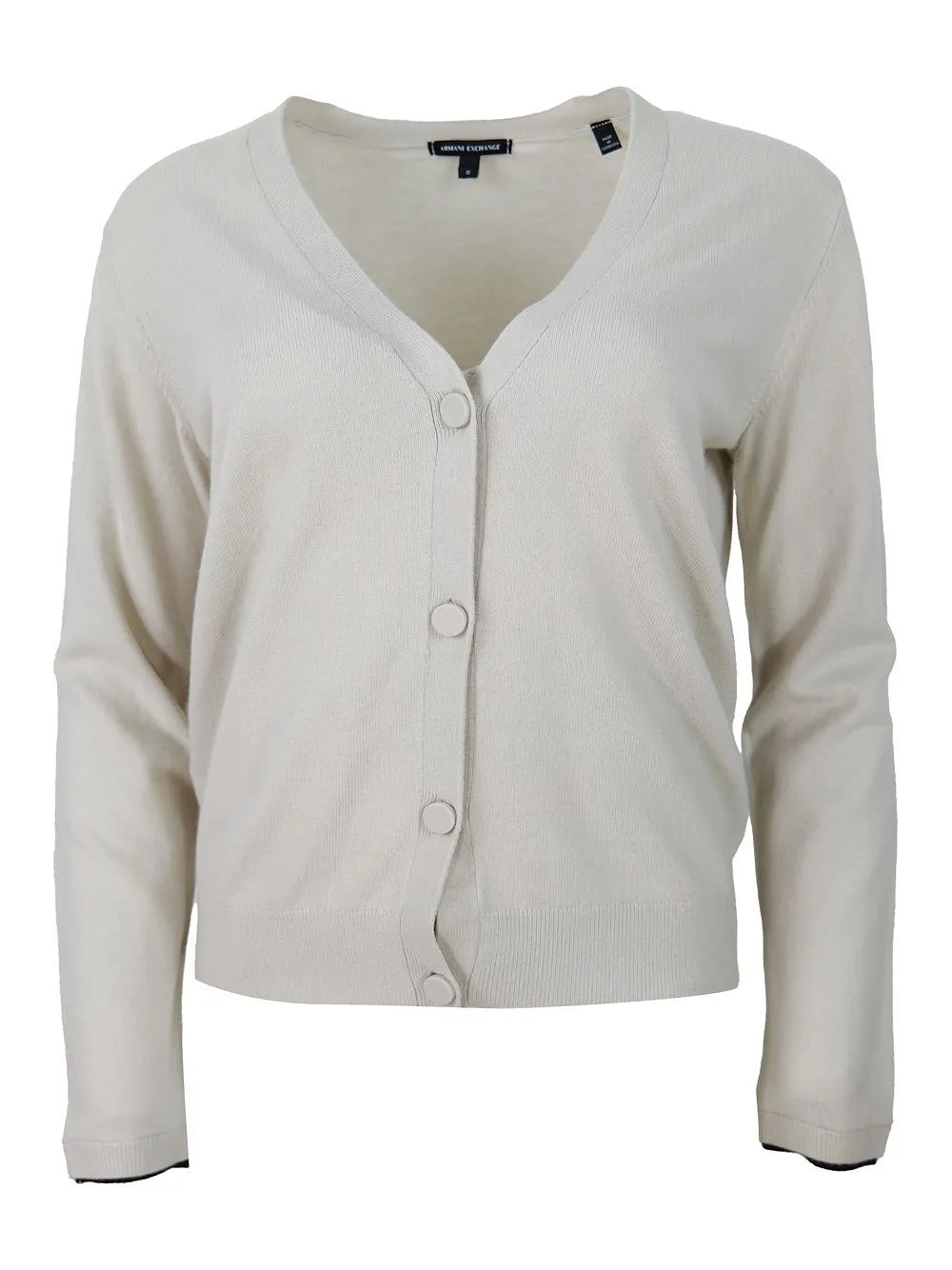 Armani Exchange V-Neck Buttoned Cardigan