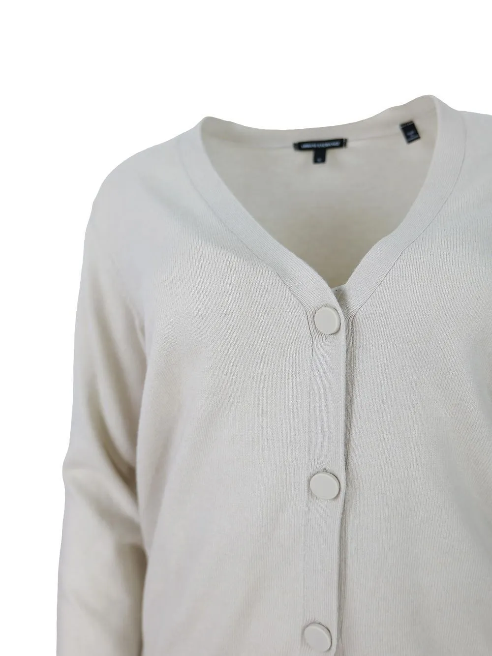 Armani Exchange V-Neck Buttoned Cardigan