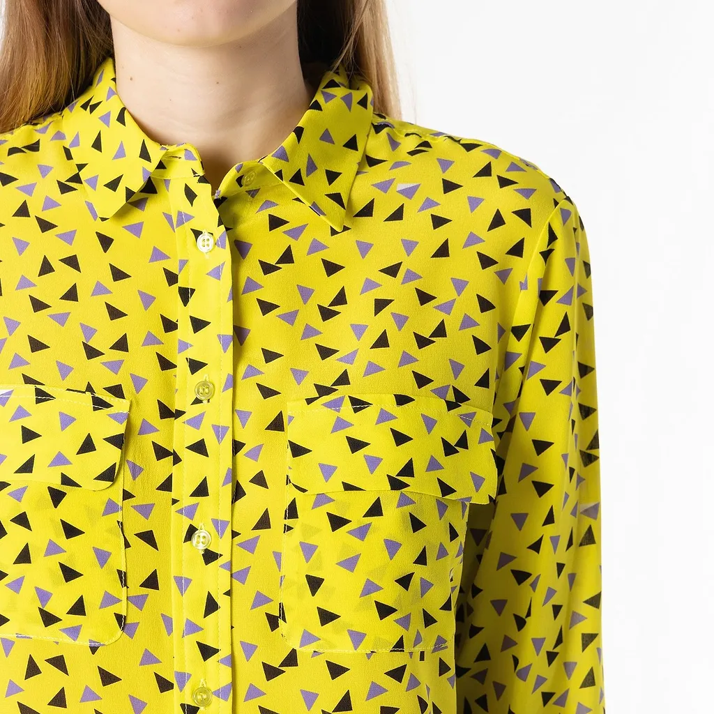 Atos Lombardini Confetti Printed Long-Sleeved Shirt