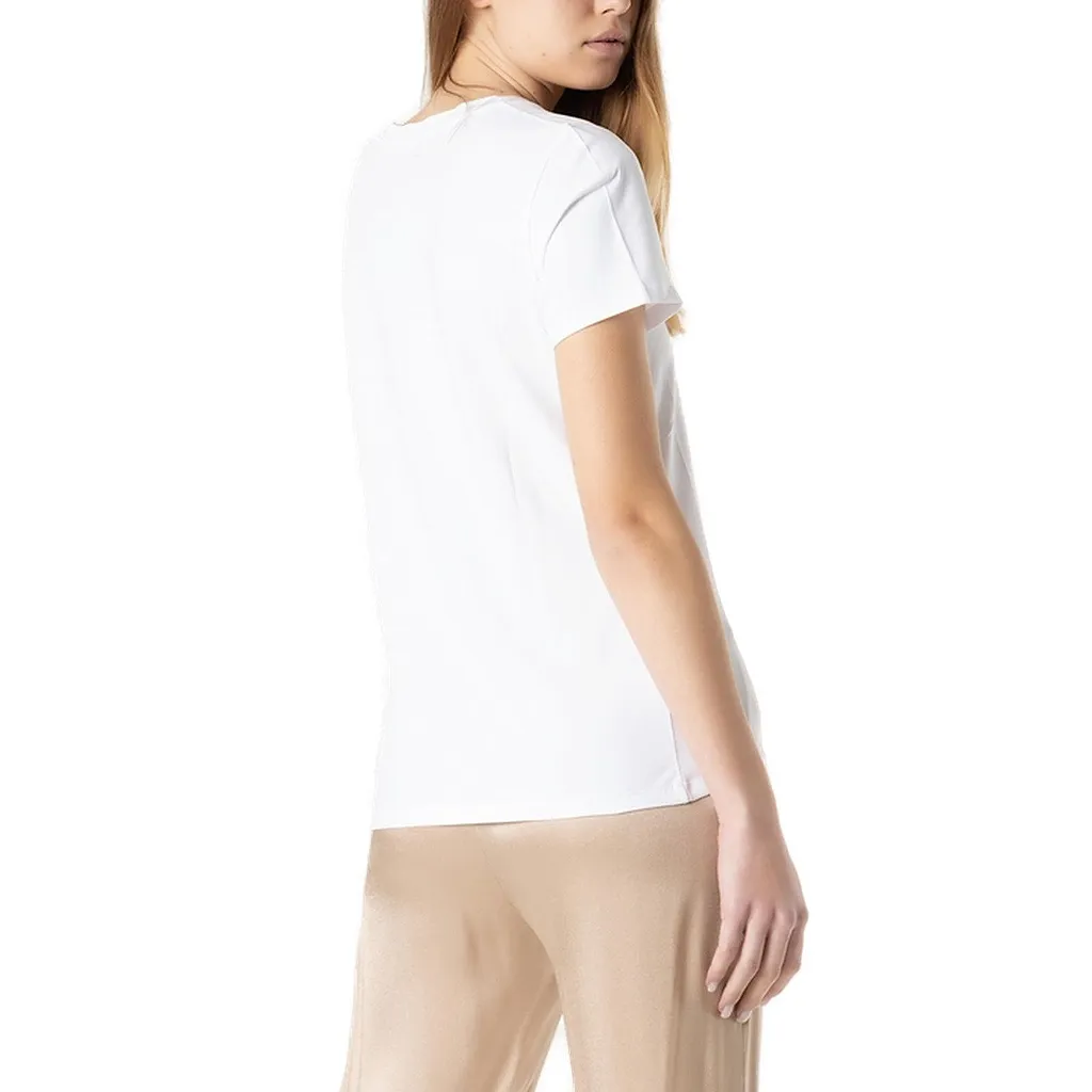 Atos Lombardini Logo Printed Crewneck T-Shirt