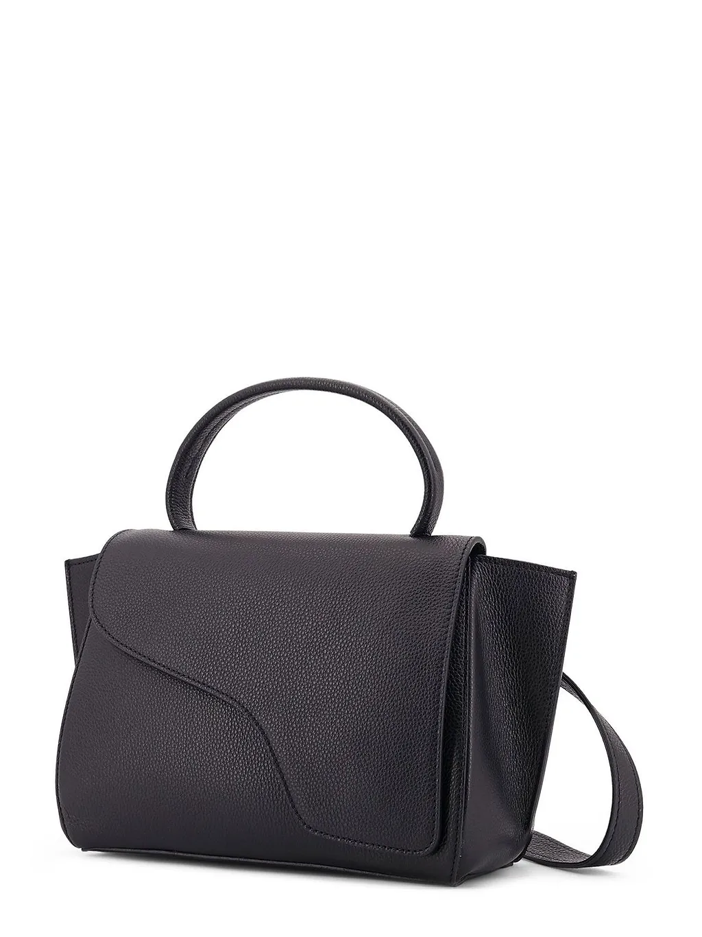 Atp Atelier Asymmetric Flap Shoulder Bag