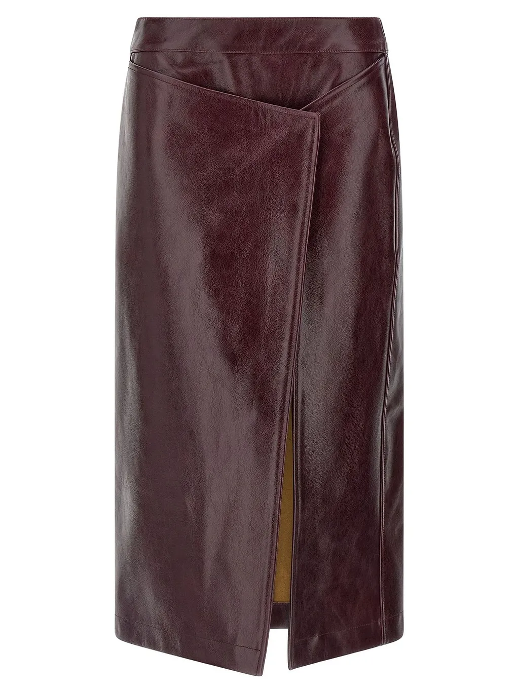Ember Asymmetric Midi Skirt