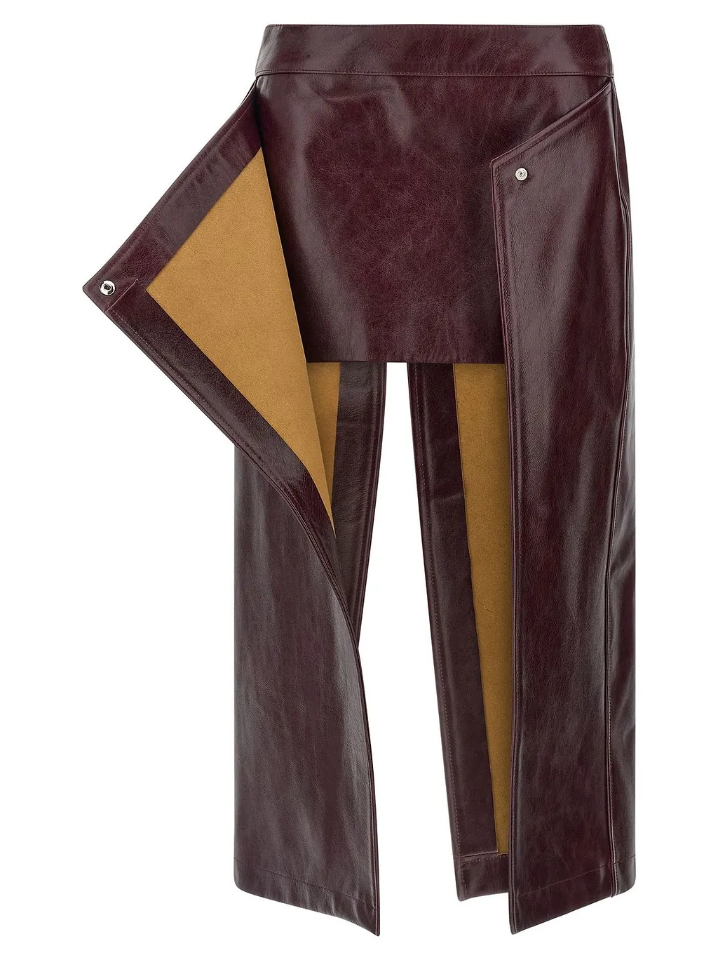 Ember Asymmetric Midi Skirt
