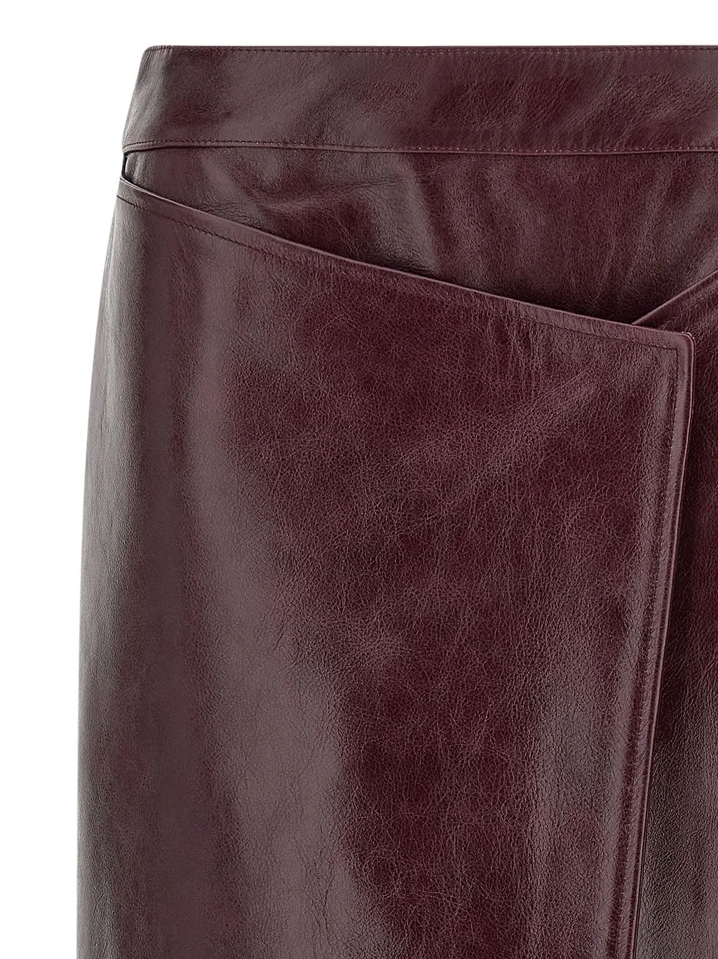 Ember Asymmetric Midi Skirt