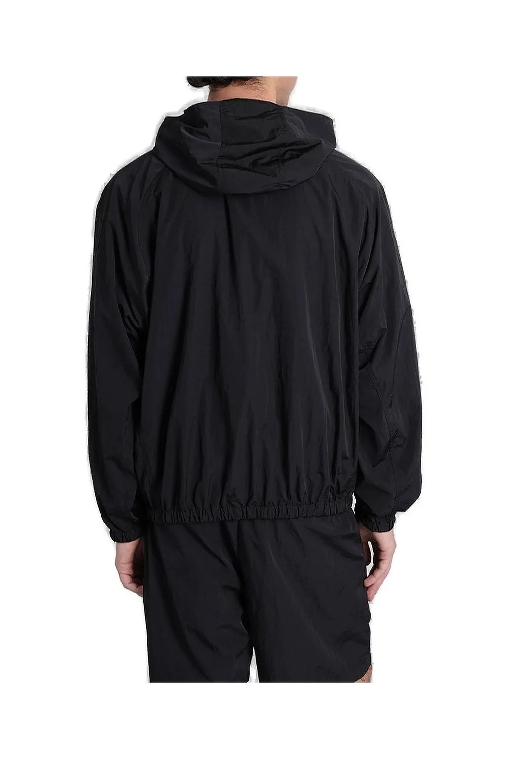 Attachment Asymmetric-Zip Long-Sleeved Jacket