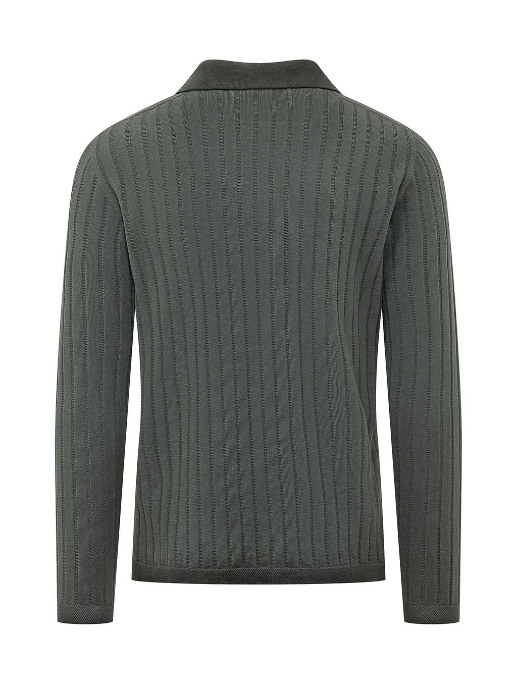 Arovescio Ribbed Long-Sleeve Shirt