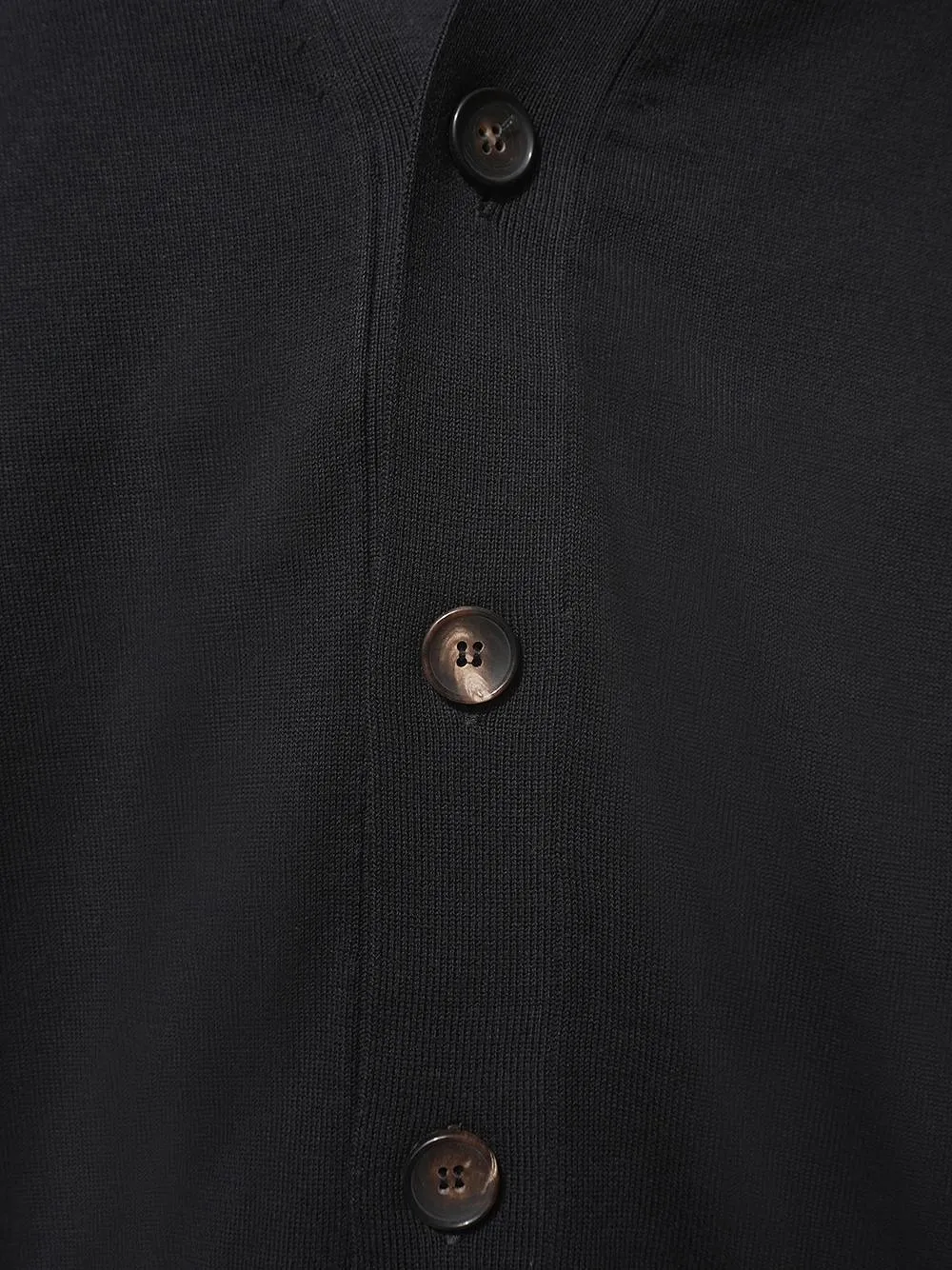 Arrows Buttoned V-Neck Cardigan