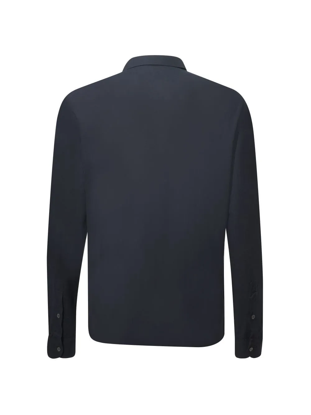 Arrows Long-Sleeve Cotton Polo Shirt