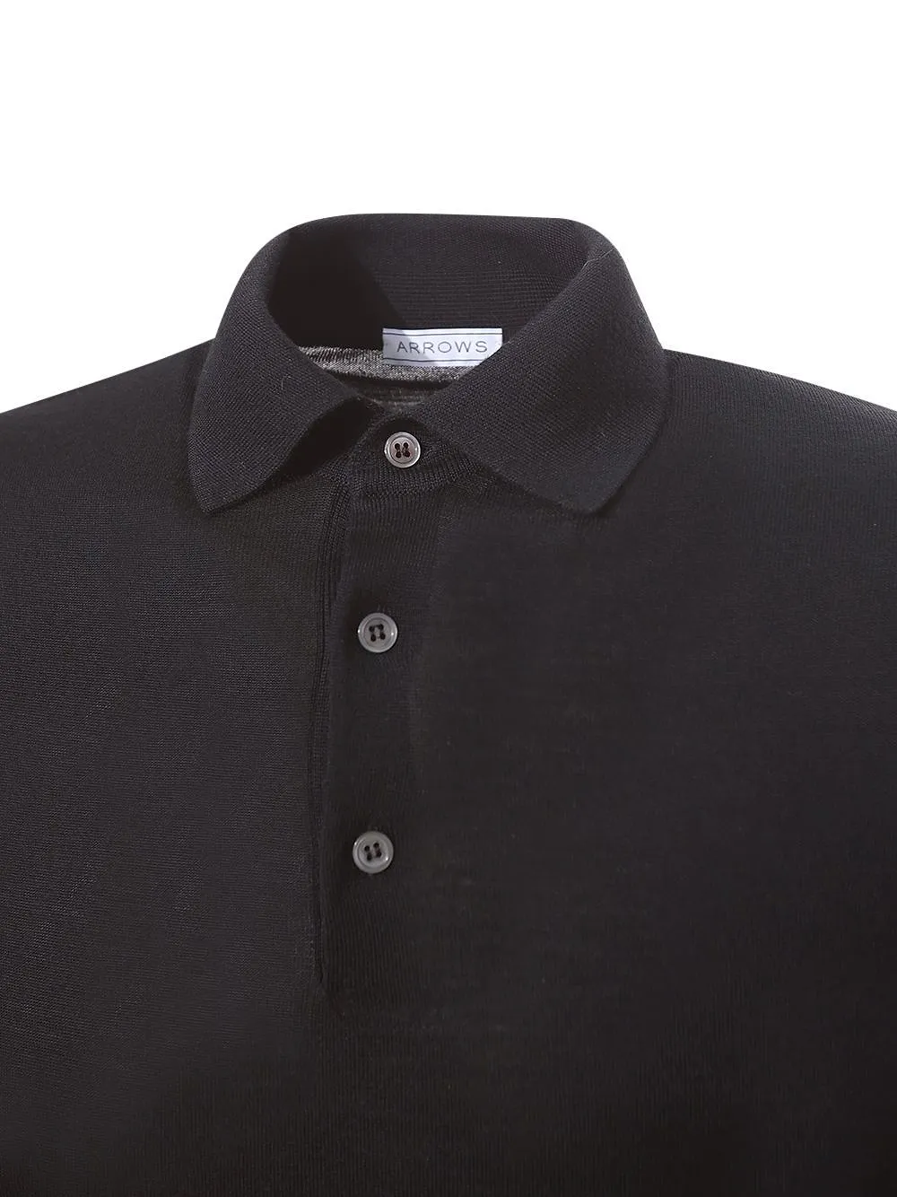 Arrows Long-Sleeve Polo Shirt