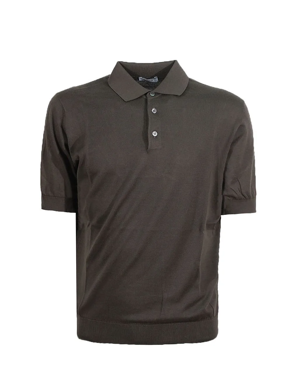 Arrows Oversized Ribbed Polo Shirt