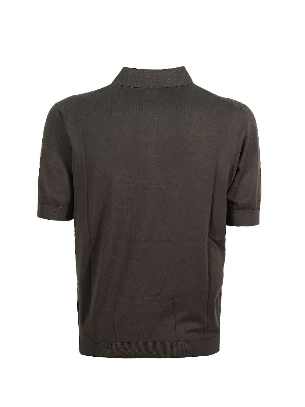 Arrows Oversized Ribbed Polo Shirt