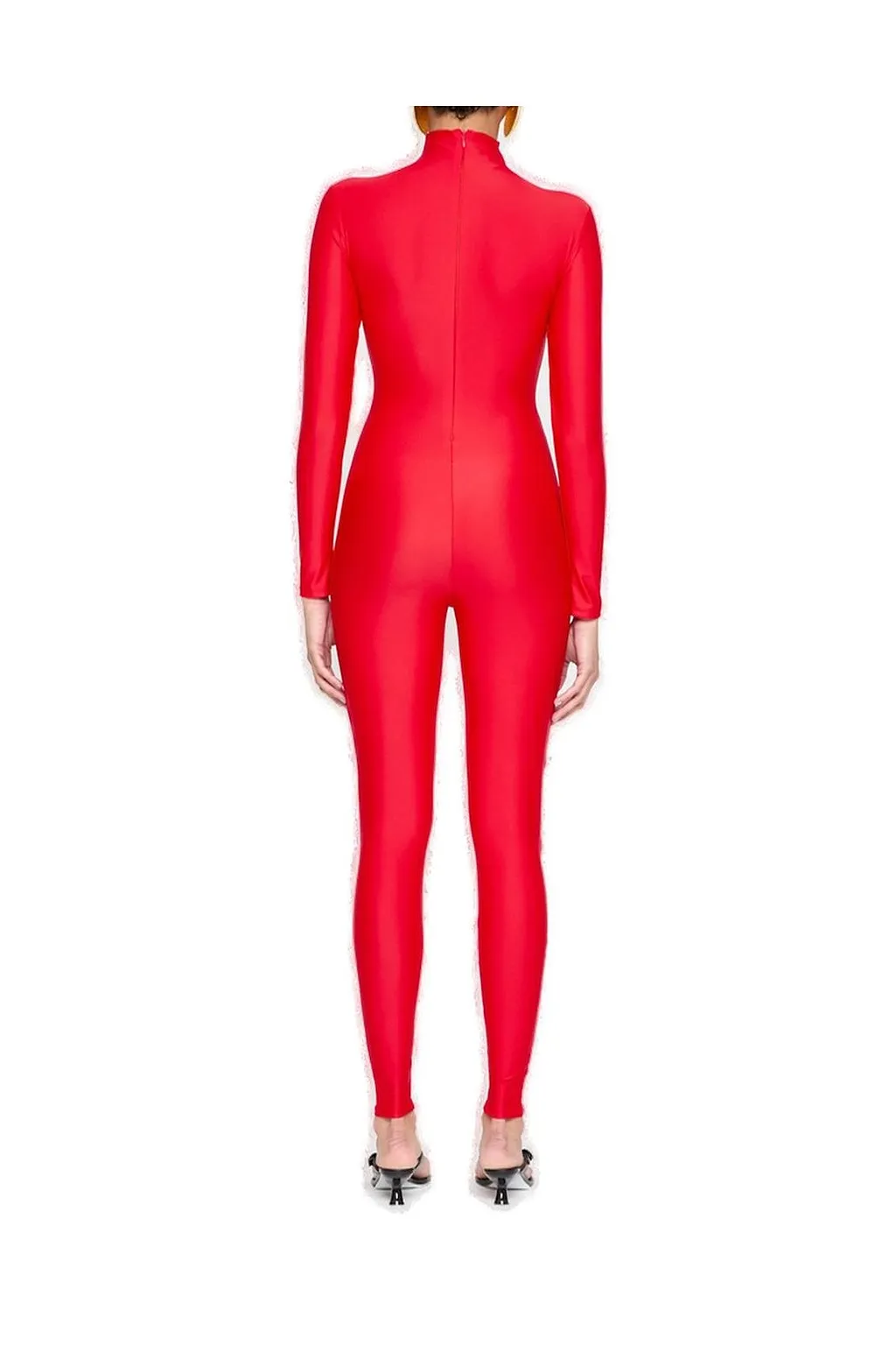 Atu Body Couture High Neck Long-Sleeved Jumpsuit