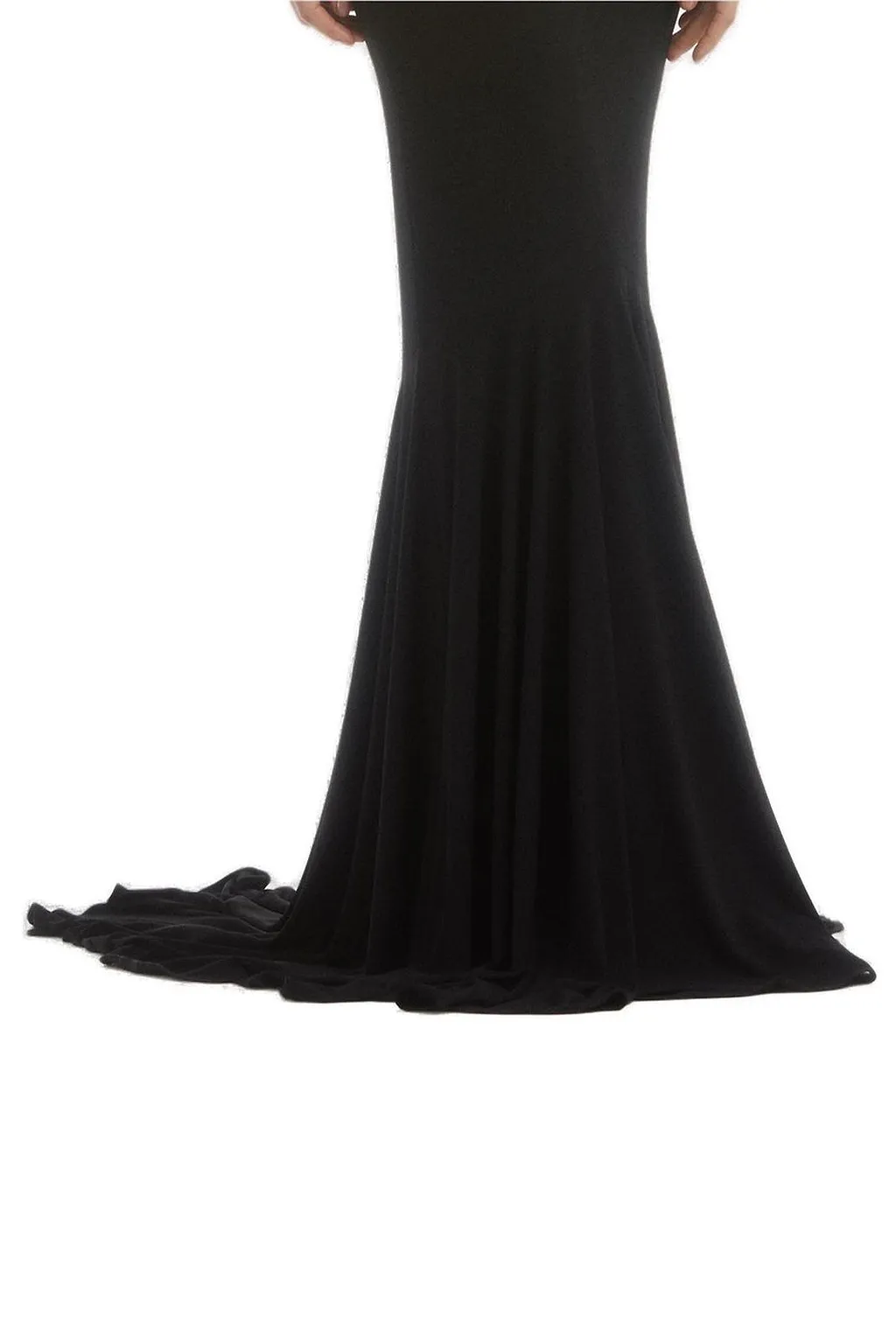 Atu Body Couture High Neck Long-Sleeved Gown