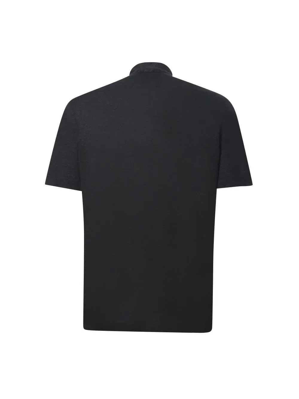 Arrows Stand-Collar Five-Button Polo Shirt