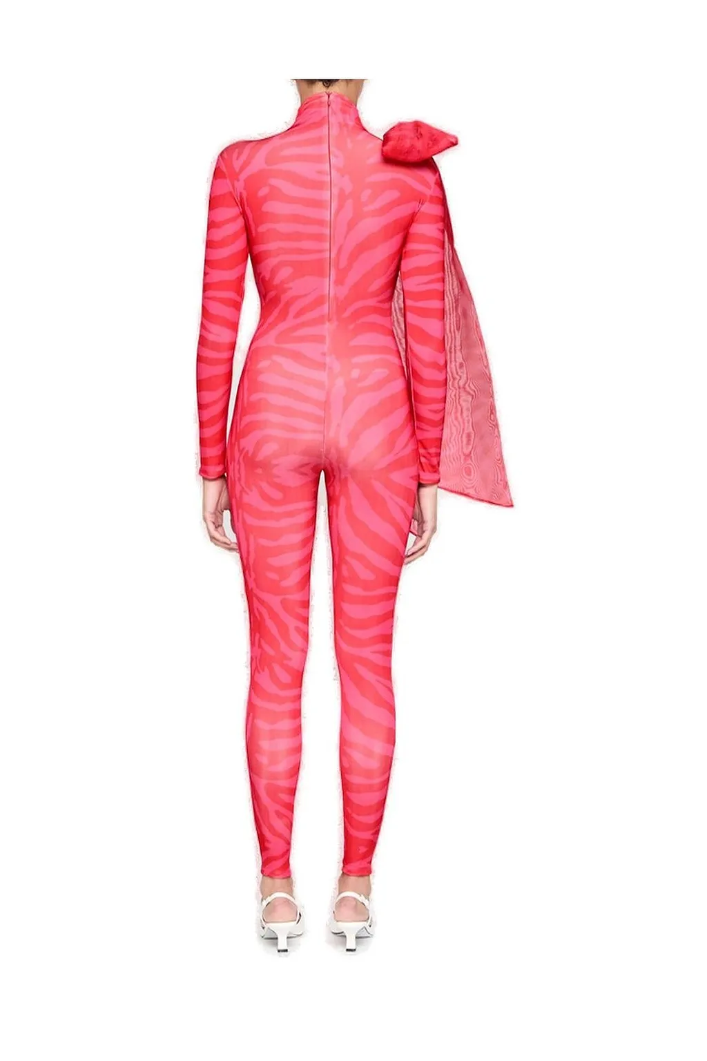 Atu Body Couture Liquorice Bow Detailed Catsuit