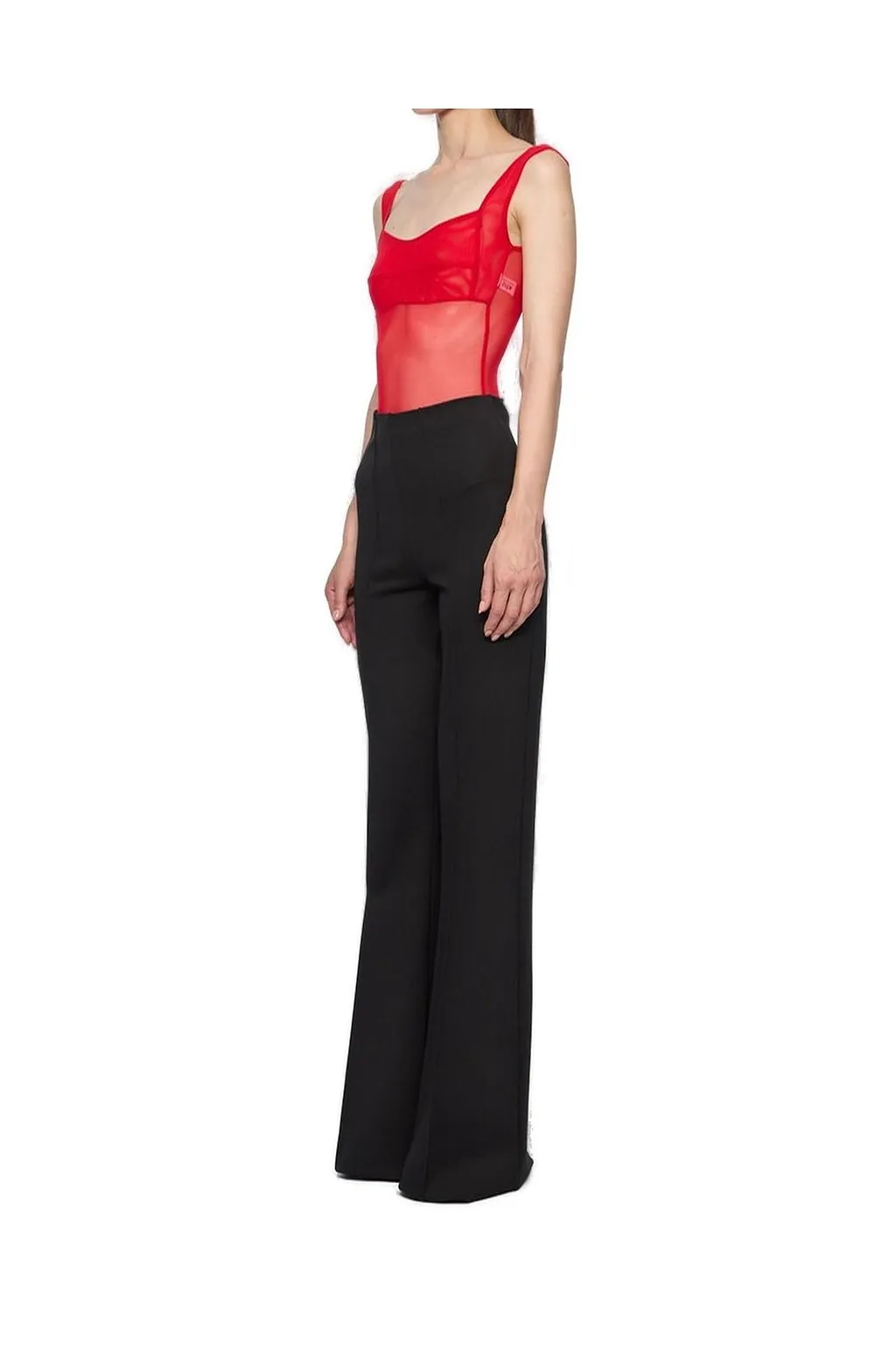 Atu Body Couture Mesh Corset Bodysuit