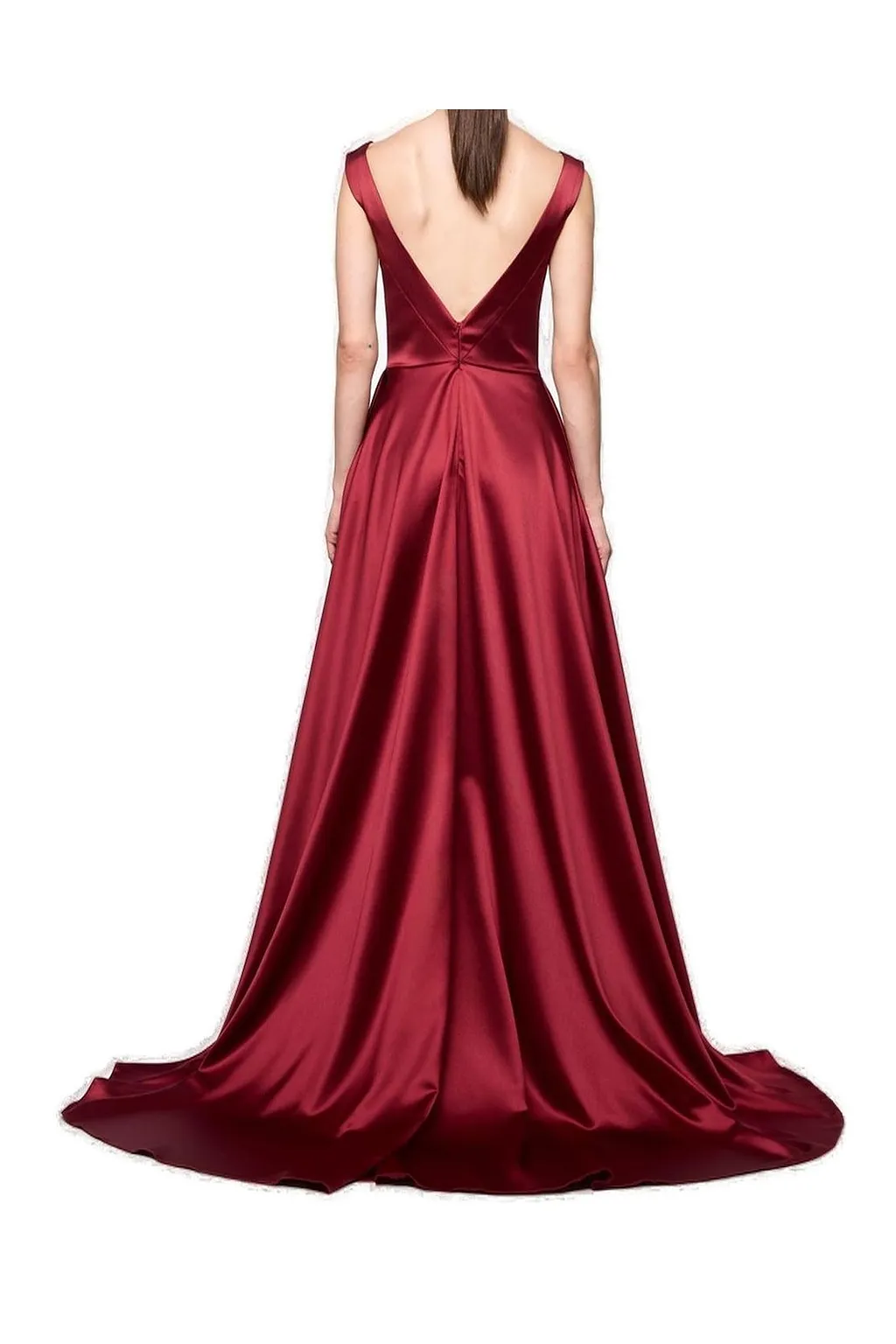 Atu Body Couture Satin Evening Dress