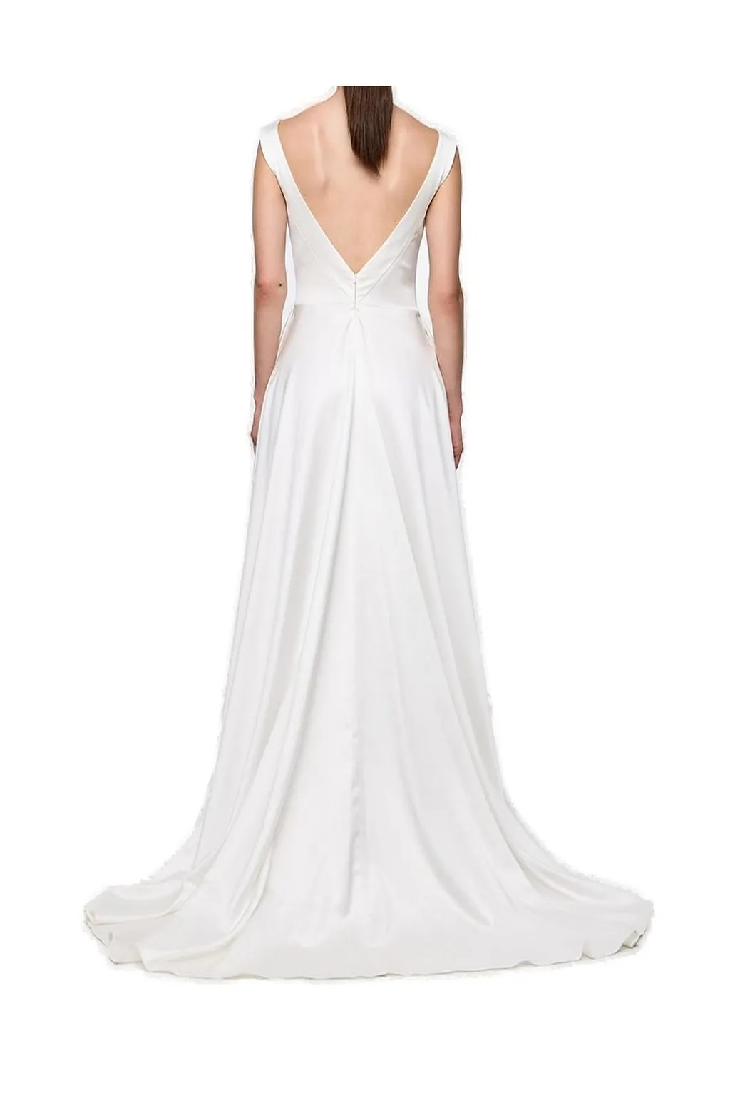 Atu Body Couture Satin Evening Dress