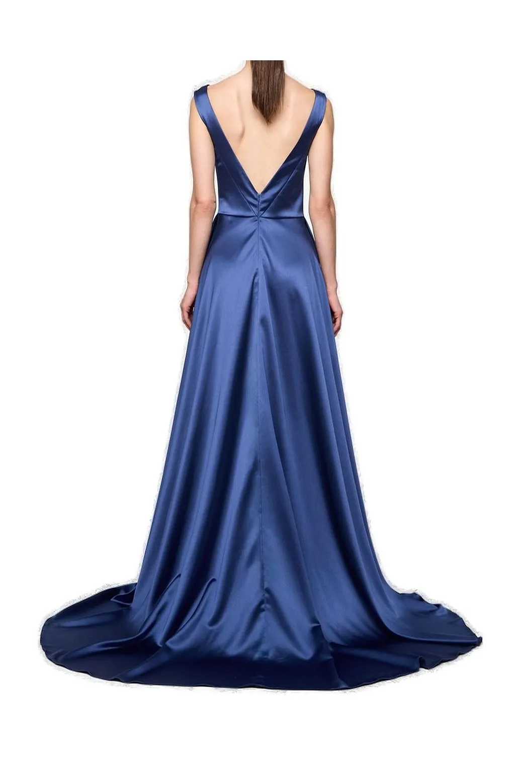 Atu Body Couture Satin Evening Dress