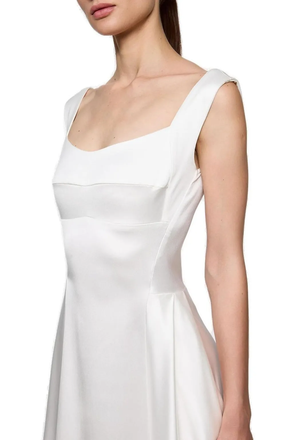 Atu Body Couture Satin Evening Dress