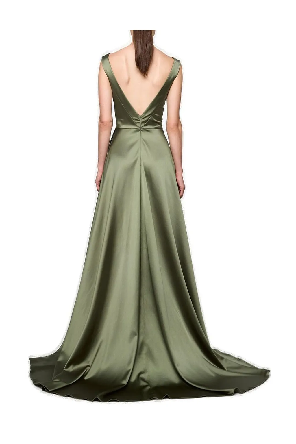 Atu Body Couture Satin Evening Dress
