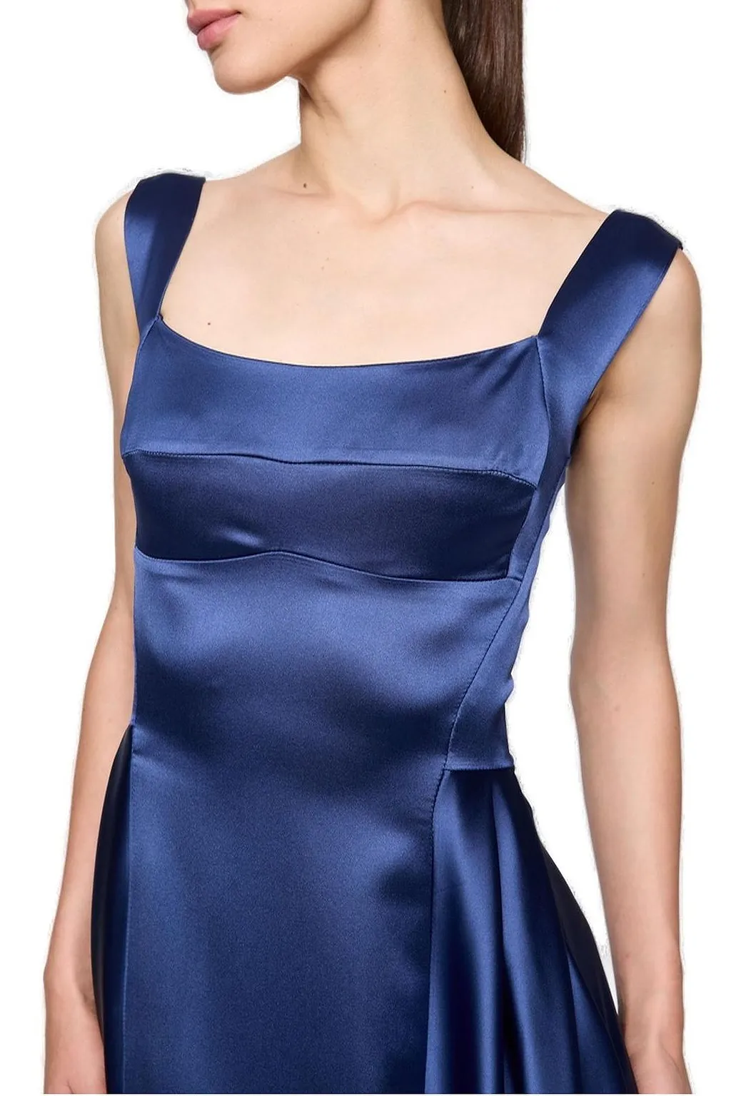 Atu Body Couture Satin Evening Dress