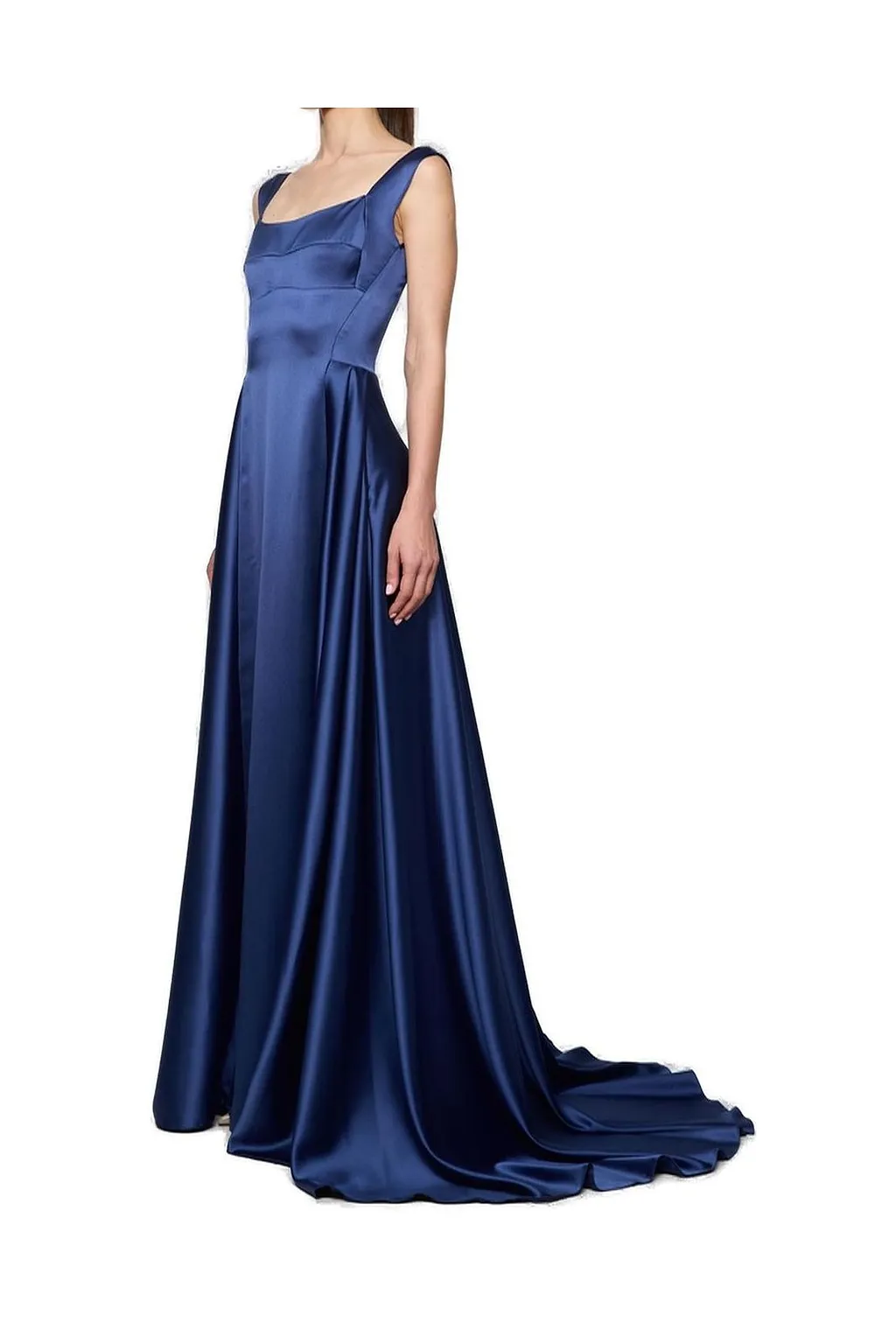 Atu Body Couture Satin Evening Dress