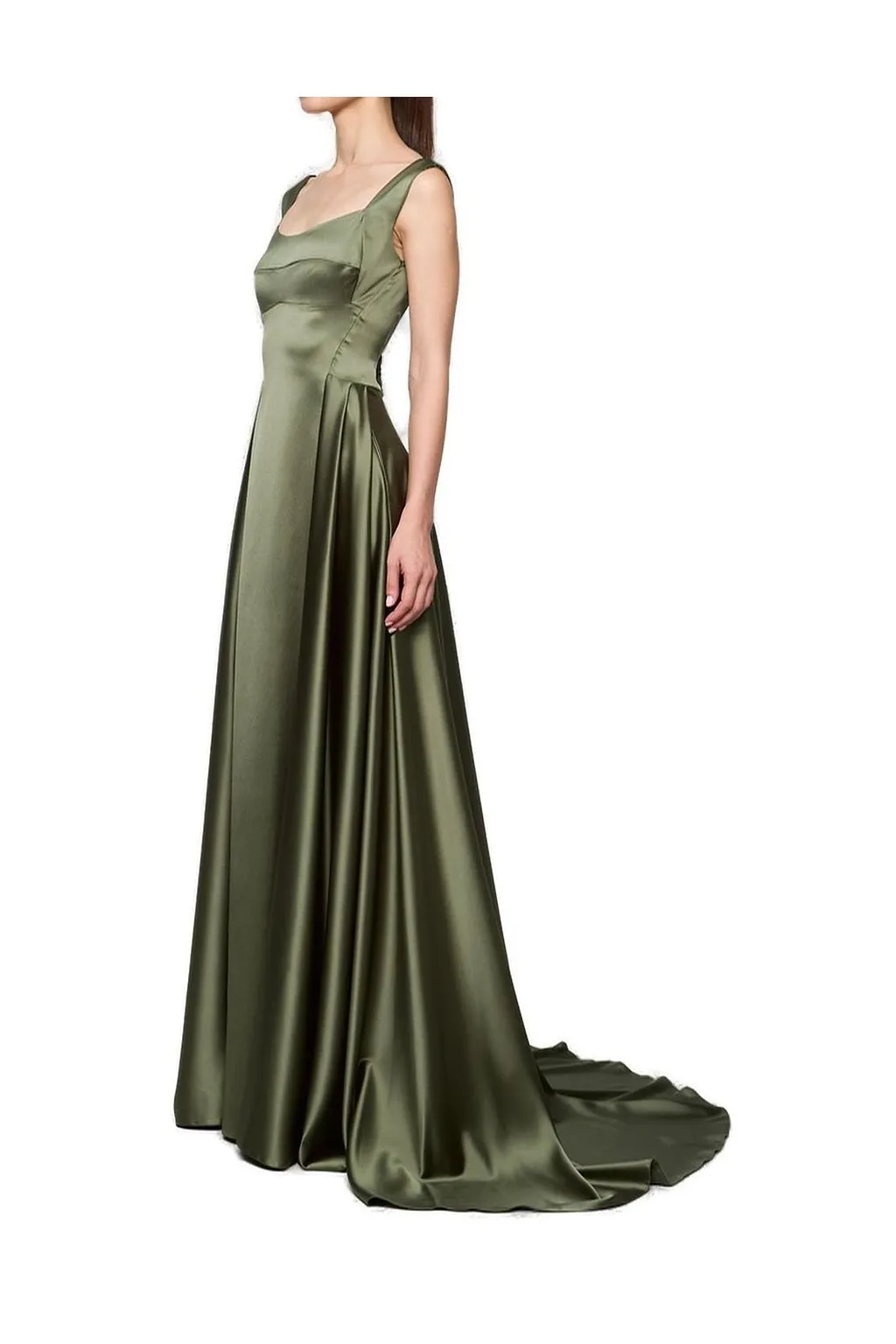 Atu Body Couture Satin Evening Dress