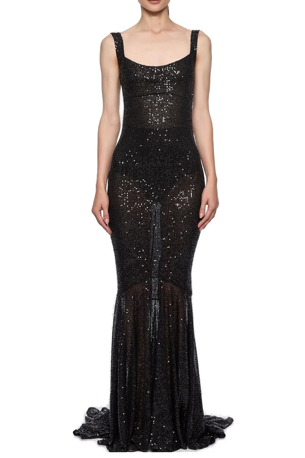 Atu Body Couture Sequin Sorset Mermaid Dress